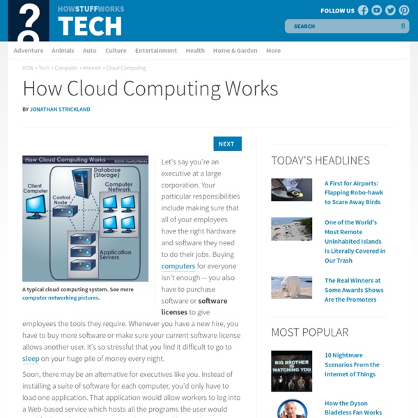 How Cloud Computing Works