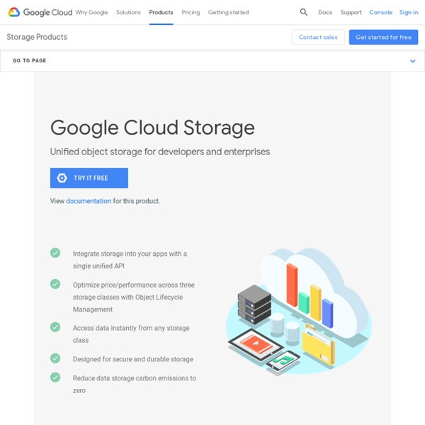 Google Cloud Storage - Cloud Backup for Big Data Management