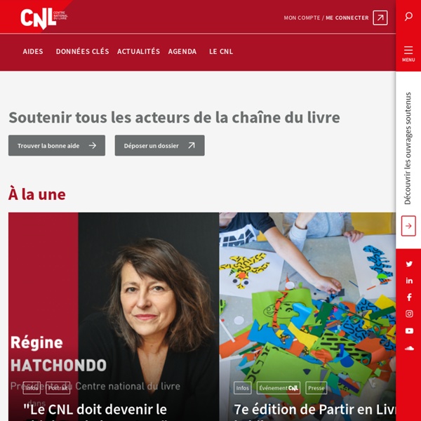 Site internet du Centre national du Livre