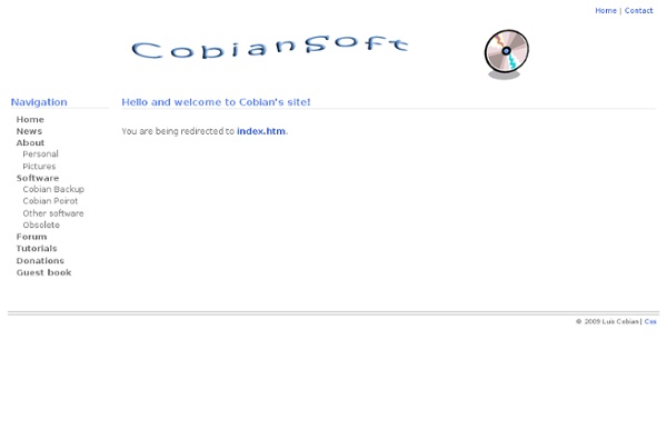 Cobian's site