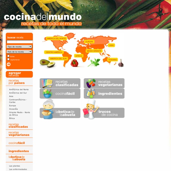 Cocinadelmundo.com, recetas de todo el mundo