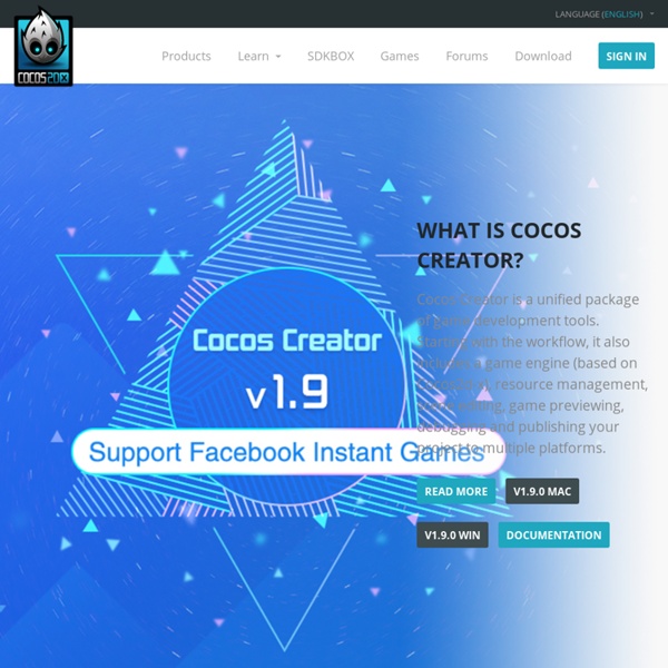 Cocos2d X World S 1 Open Source Game Development Platform Pearltrees