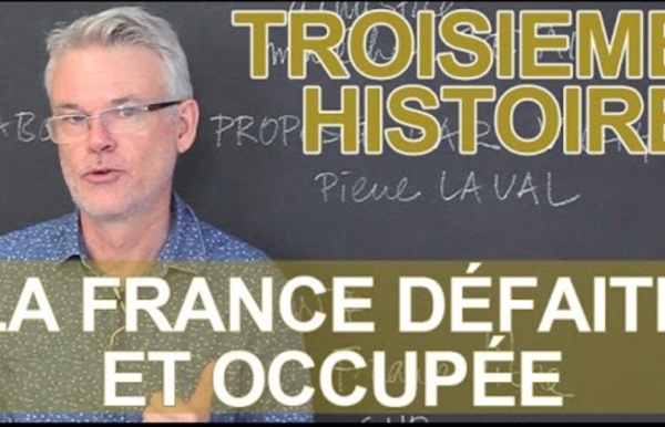 France défaite et occupée : Vichy, collaboration, résistance - Histoire - 3e - Les Bons Profs