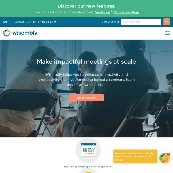 Wisembly - Collaborez en réunion