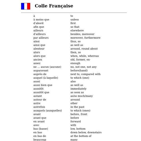 Colle Française