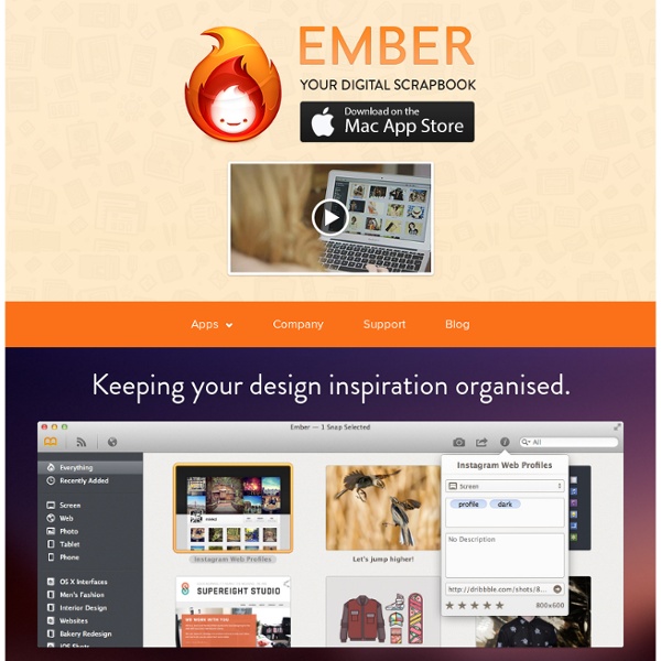 Take screenshots, capture full webpages and much more with Ember — Ember for Mac, iPad and iPhone