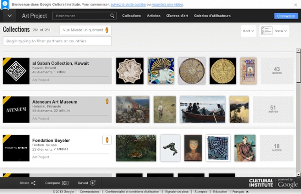 Collections - Google Cultural Institute