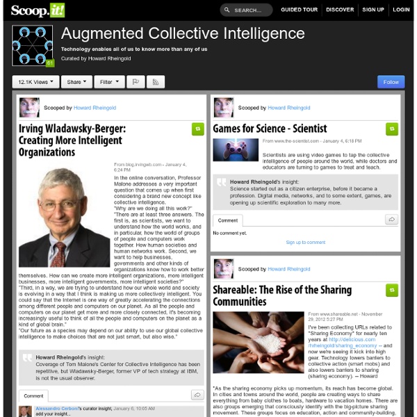 Augmented Collective Intelligence