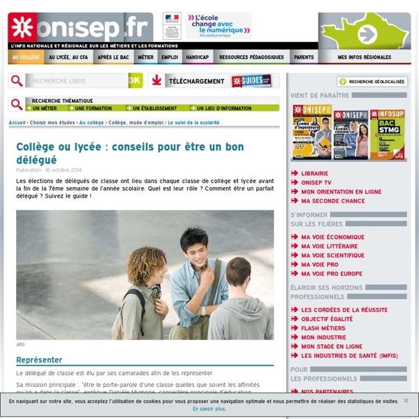 Collège ou lycée : conseils pour être un bon délégué