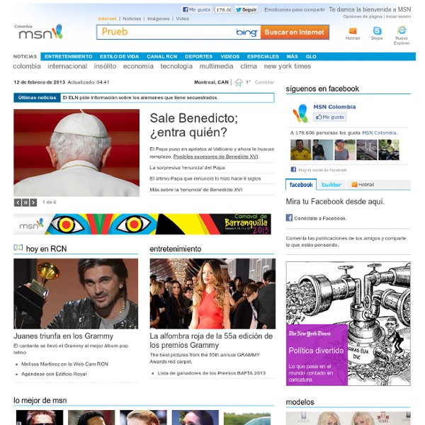 Noticias, deportes, entretenimiento, video y más