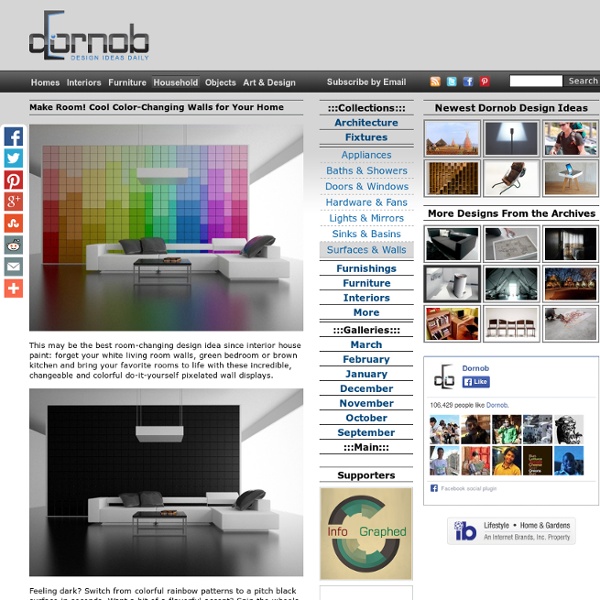 Make Room! Cool Color-Changing Walls for Your Home « Dornob