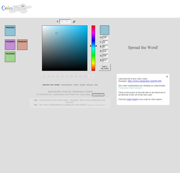 Color Picker Software : ACA Color Picker, Free download - ACASystems