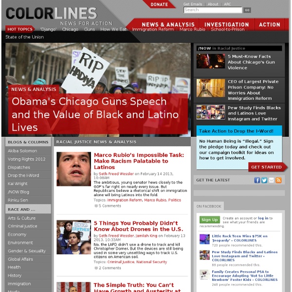 RaceWire.org: the ColorLines Blog on Race and Politics