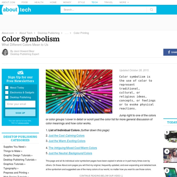 Color Meanings - Explore Palettes and Symbolism - Color Meaning and Colors That Go Together