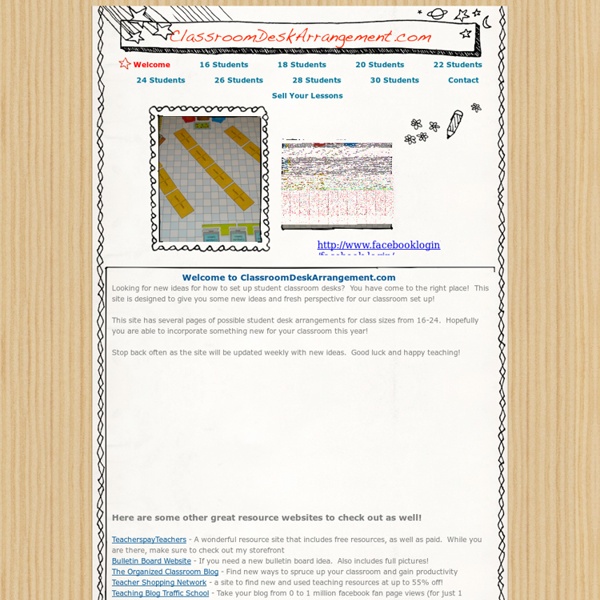 ClassroomDeskArrangement.com