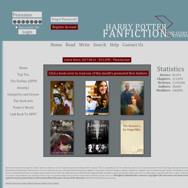 Over 80,000 Harry potter stories and podcasts