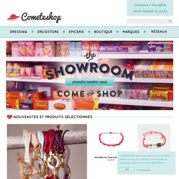 COMETESHOP Epicerie américaine et produits US : Junk Food, Carmex, M&M's, Twizzlers... - CometeShop
