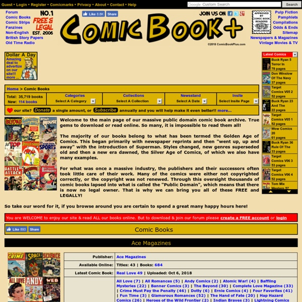 Comic Book Plus - Public Domain Comic Books