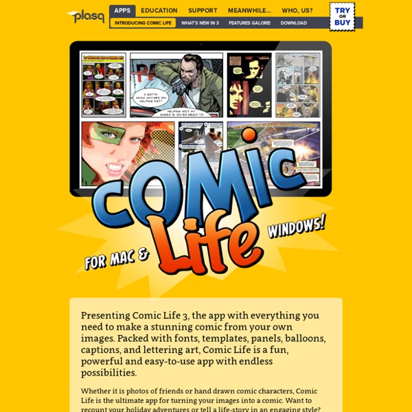 Comic Life per Mac o Windows (de pagament)