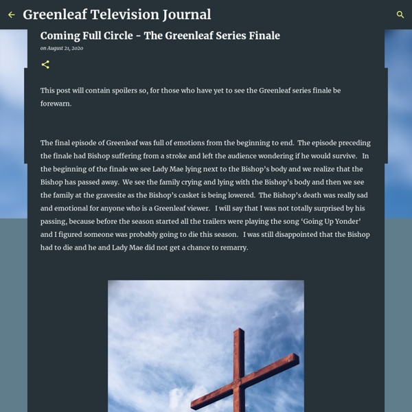 Greenleaf Television Journal