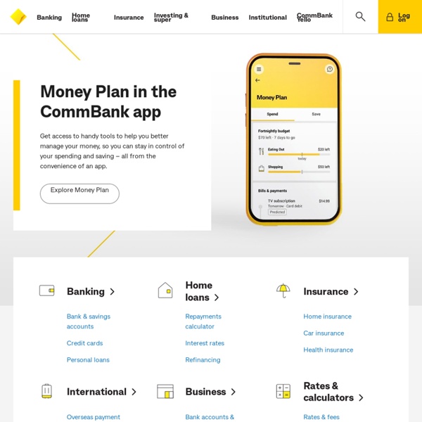 Commonwealth Bank - Personal Banking, Business Banking and Corporate Banking