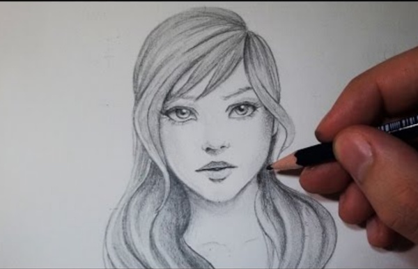 Comment dessiner un visage : Avec un crayon gris [Tutoriel]