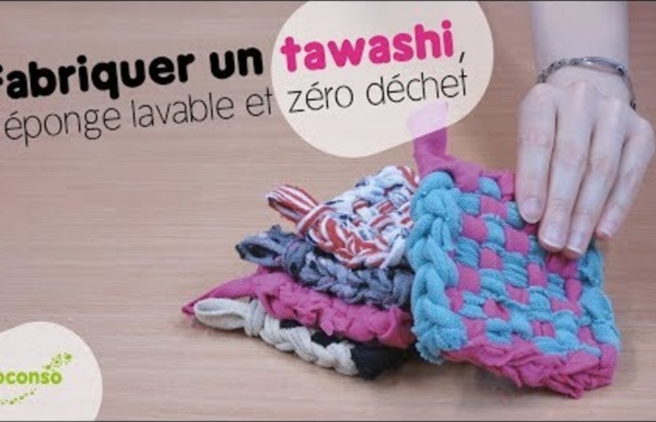 Comment fabriquer une éponge tawashi ? [DIY]