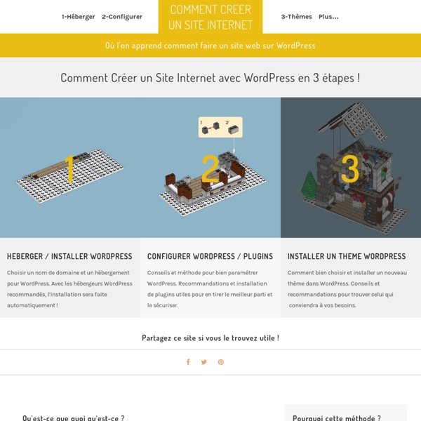 Comment créer un site internet avec Wordpress, le guide complet!