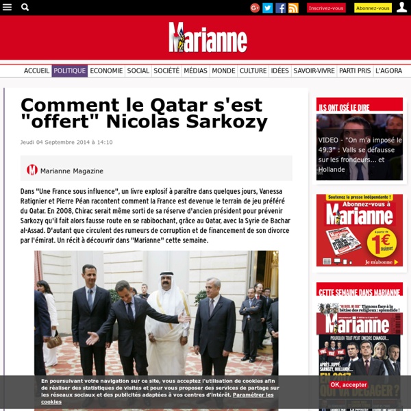 Comment le Qatar s'est "offert" Nicolas Sarkozy
