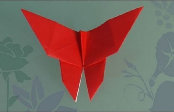 Comment faire un papillon en papier, origami