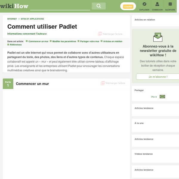 Comment utiliser Padlet: 20 étapes