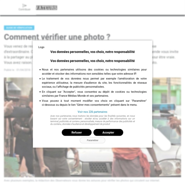 Comment vérifier une photo ?