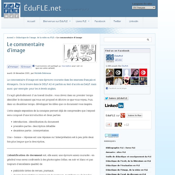 Edufle.net - Le commentaire d'image