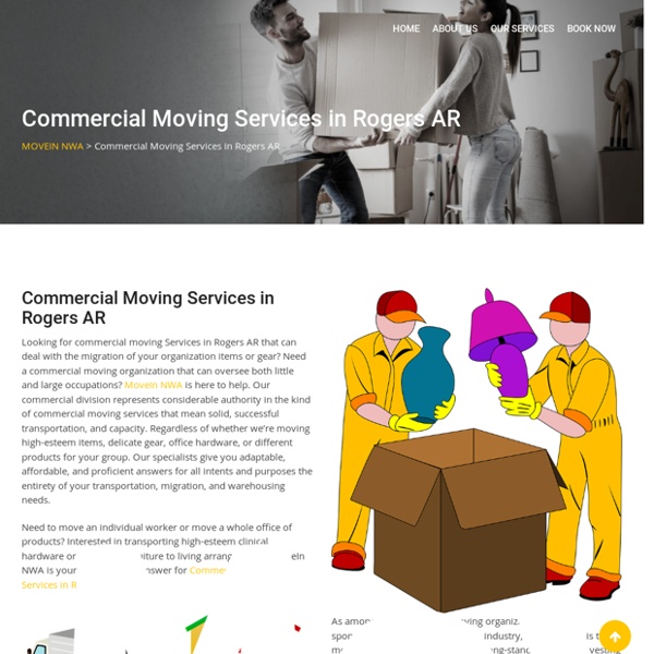 Commercial Moving Services in Rogers AR