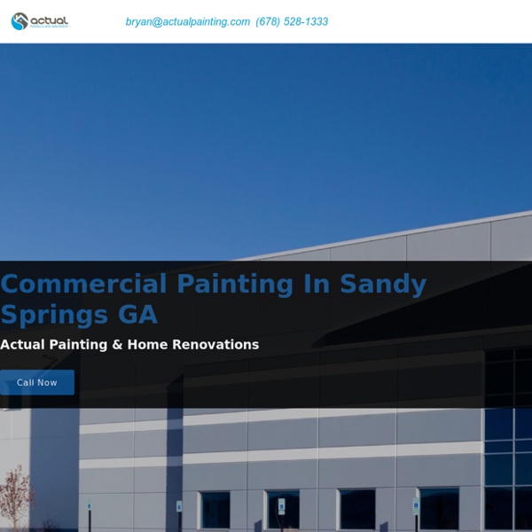 Commercial Painting In Sandy Springs, GA