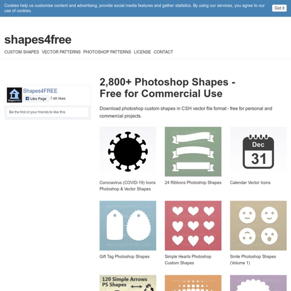 Free Photoshop Shapes (CSH) - Download Now!