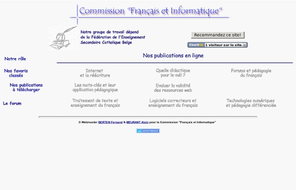Commission du français et de l'Informatique