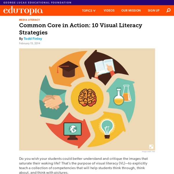 Common Core in Action 10 Visual Literacy Strategies Pearltrees