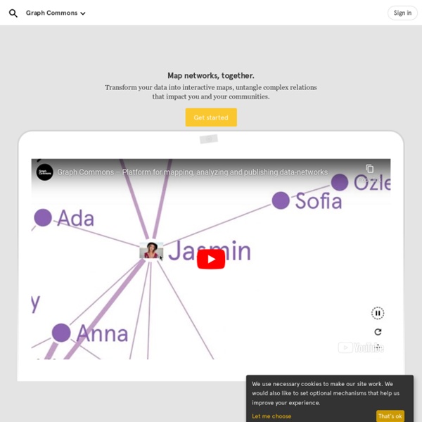 Graph Commons – Map networks together