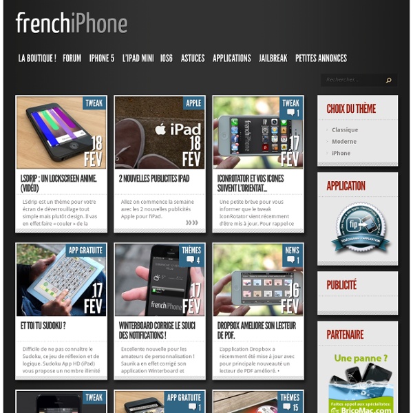 FrenchiPhone : la communauté iPhone en France