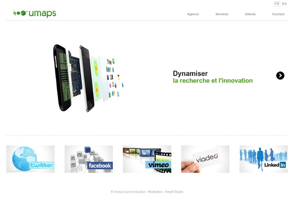 Umaps - Communication de la recherche et de l'innovation
