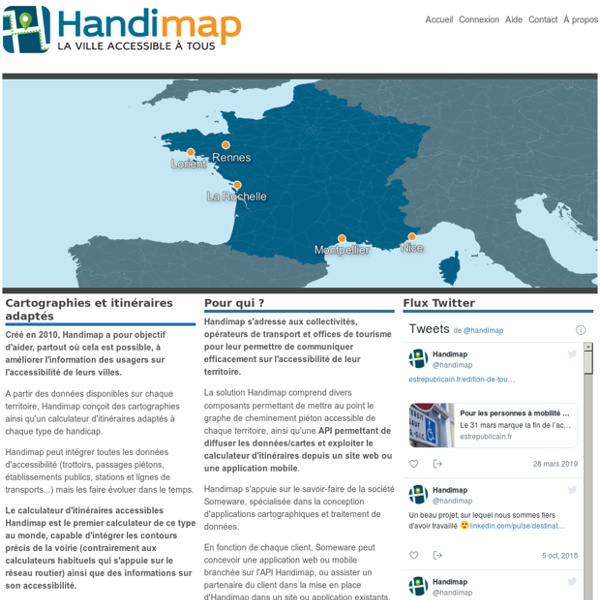 Handimap.org - La ville accessible à tous