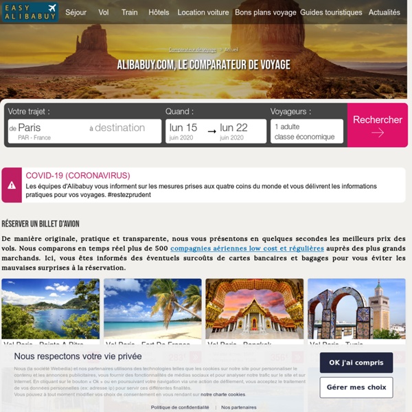 Comparateur de prix pour partir pas cher