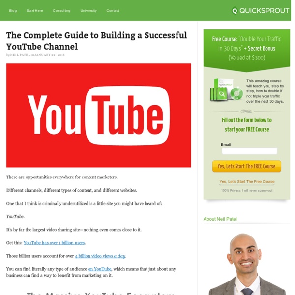 The Complete Guide to Building a Successful YouTube Channel