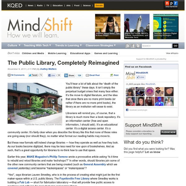 The Public Library, Completely Reimagined