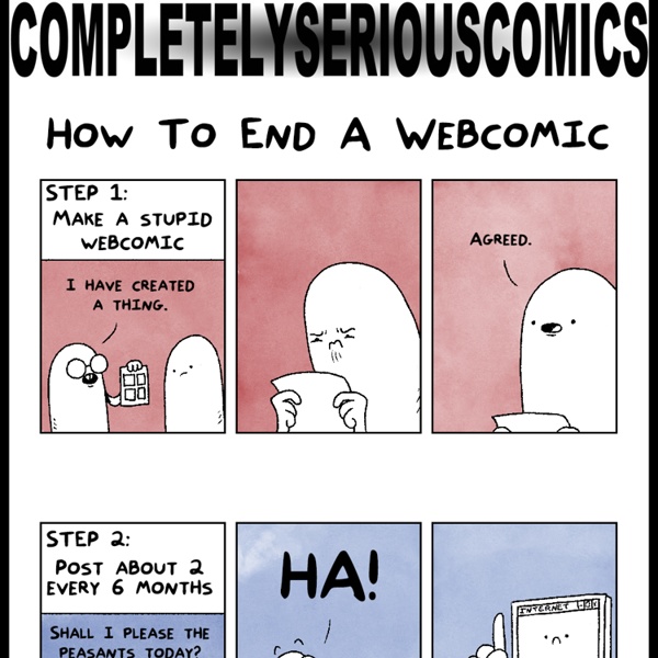 Completely Serious Comics - Where funny comes to die!