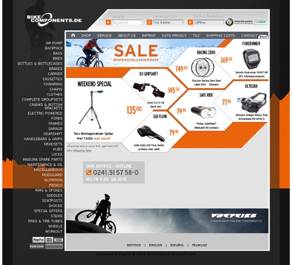 BIKE-COMPONENTS.DE - bike parts & cycling equipment