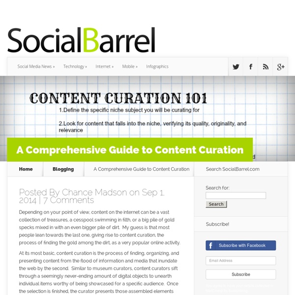 A Comprehensive Guide to Content Curation