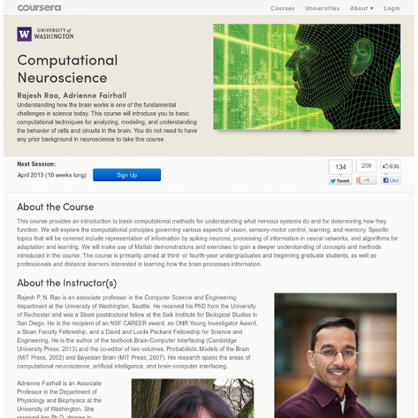 Computational Neuroscience