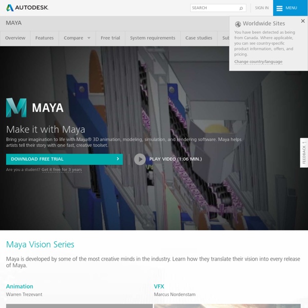 Maya - 3D Animation Software